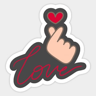 LOVE "love you " happy Valentine's Day Sticker